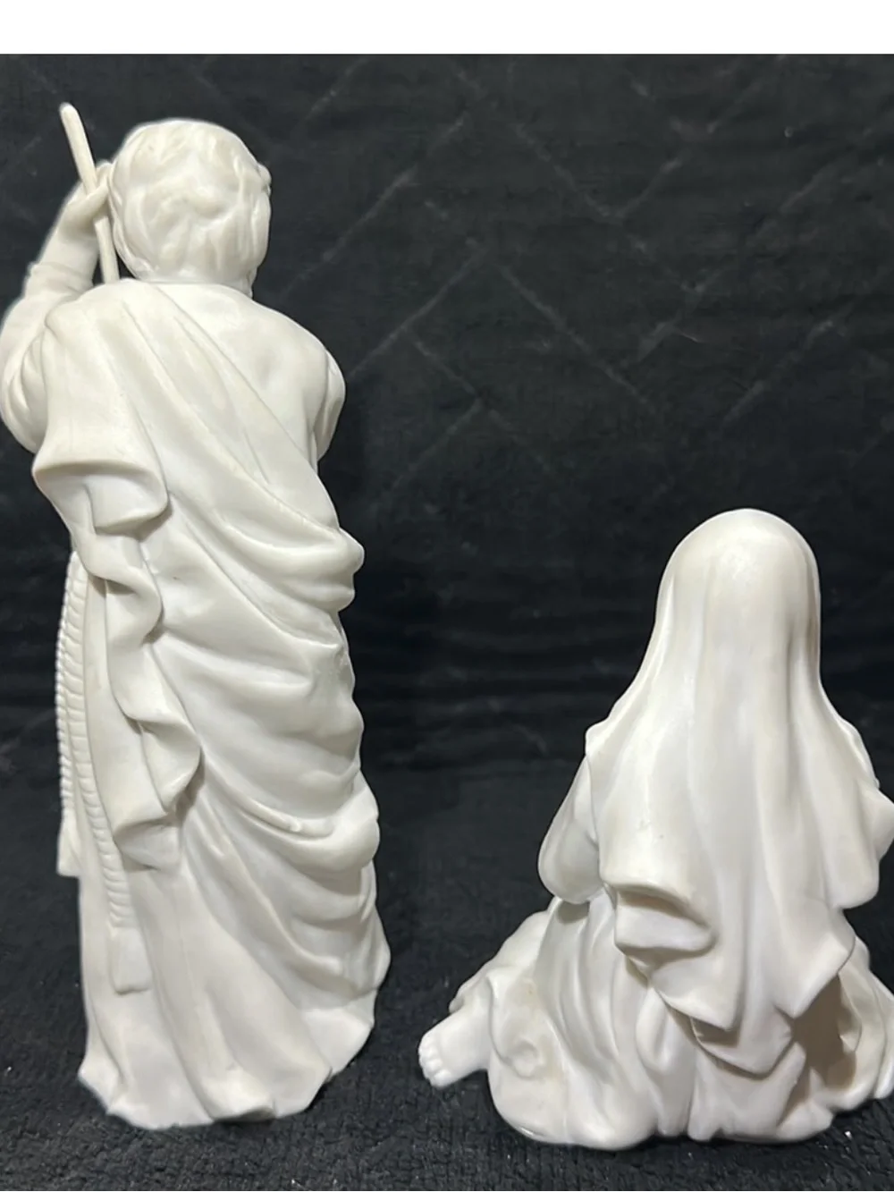 Vintage 1981 Avon Nativity Collectibles Holy Family 3 Porcelain Figure Set